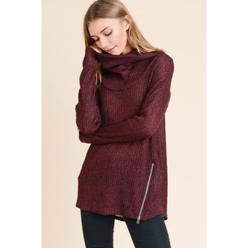 Cowl Neck Sweater